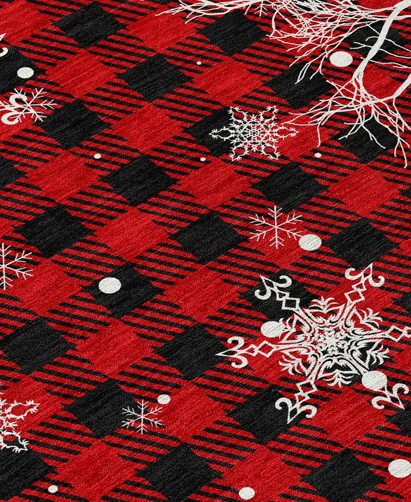 Addison Holiday Washable Indoor/Outdoor ACN1824 2'3"x7'6" Runner Area Rug