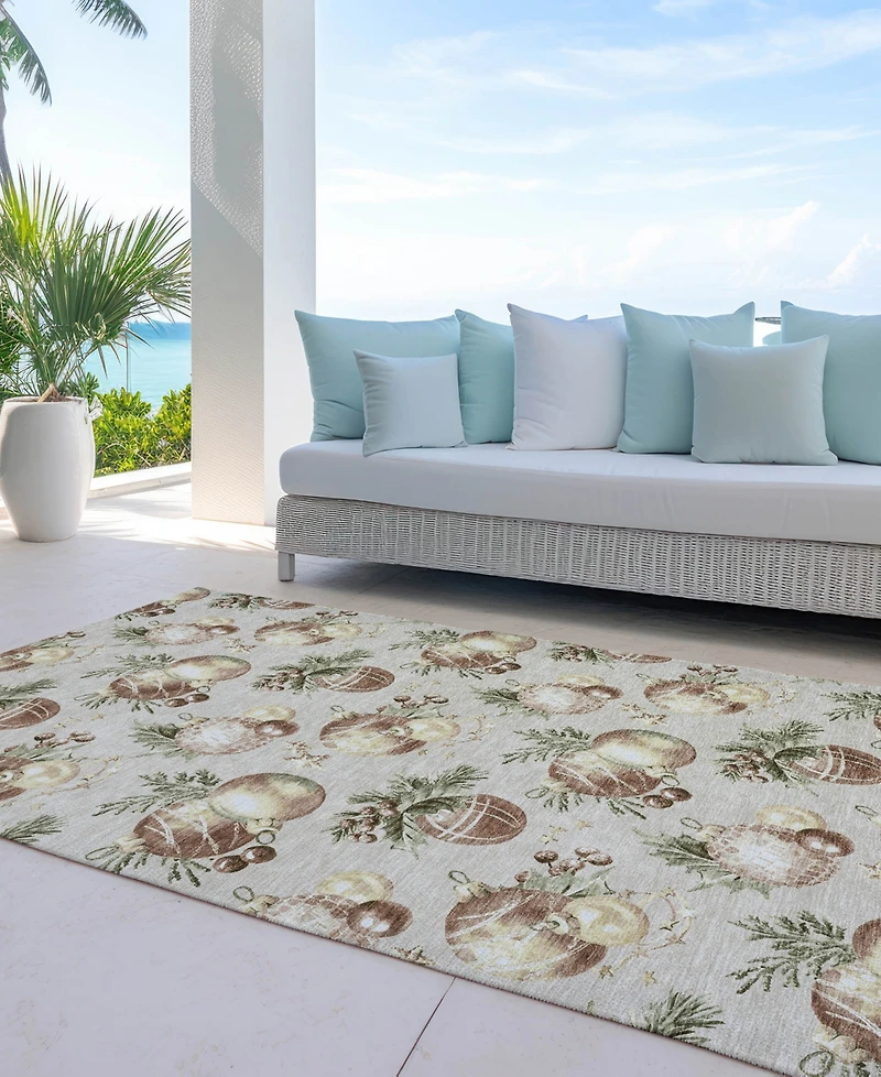 Addison Holiday Washable Indoor/Outdoor ACN1828 8'x10' Area Rug