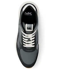 Michael Kors Men's Trevor Round Toe Lace-Up Trainer Shoes