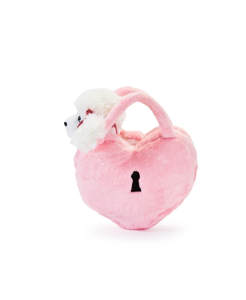 Geoffrey's Toy Box Fancy Pets 6" Plush Poodle and Purse Toy