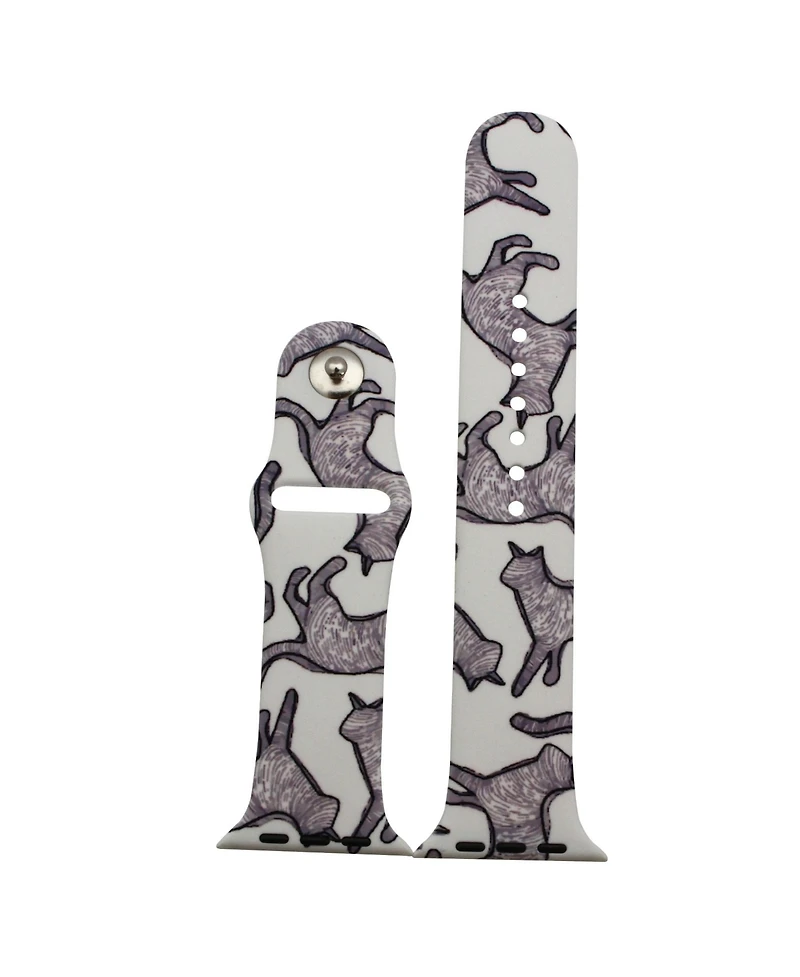 Olivia Pratt Printed Apple Watch Band 42MM, Brown