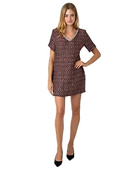 Sam Edelman Women's Nyah Crystal Embellished Dress