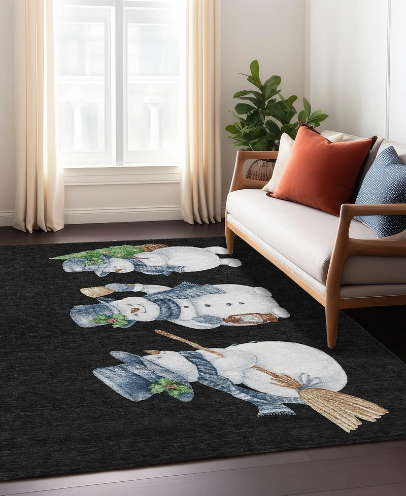 Addison Holiday Washable Indoor/Outdoor ACN1826 2'6"x3'10" Area Rug