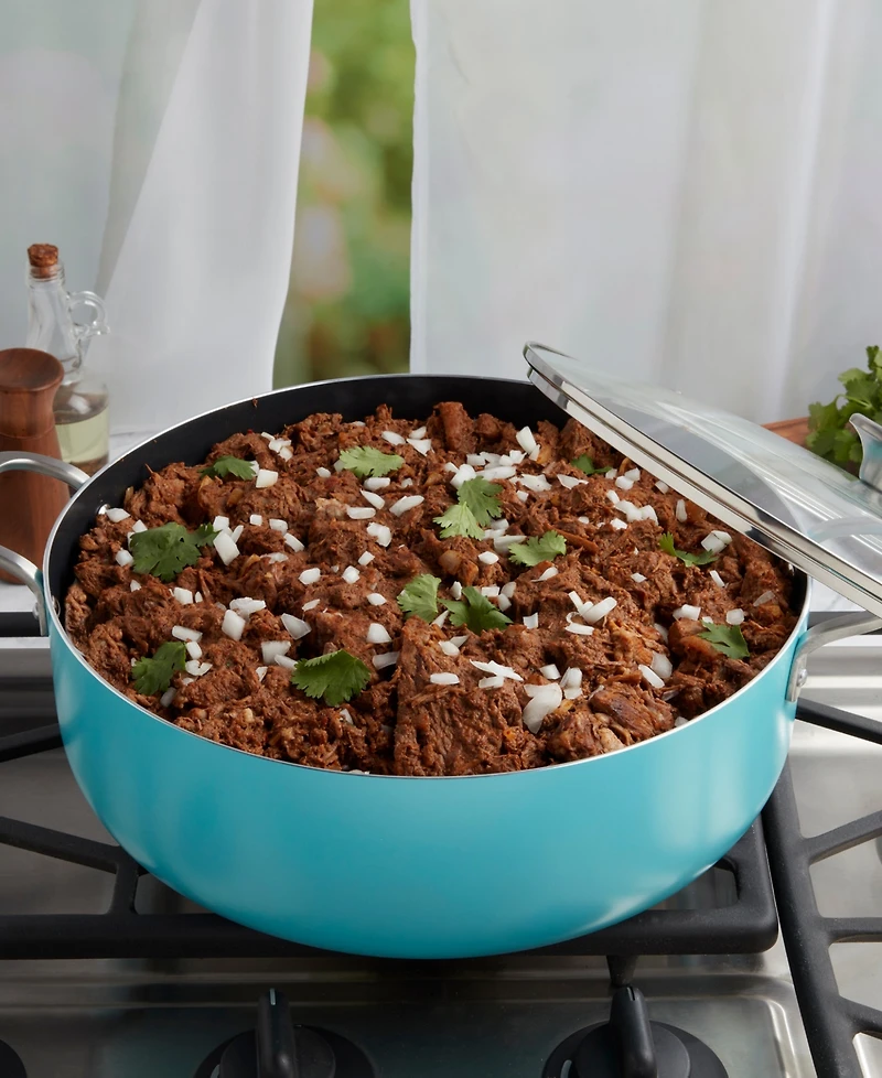 Infuse Latin Caldero Nonstick Aluminum 10.5-Quart Saute Pan