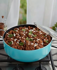 Infuse Latin Caldero Nonstick Aluminum 10.5-Quart Saute Pan