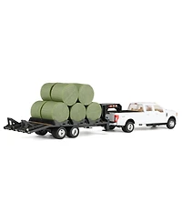 Ertl 1/32 Ford F-350 Dually Pickup Truck with Trailer and Bales