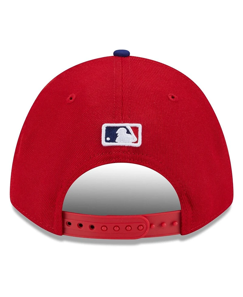 New Era Men's Red Philadelphia Phillies 2025 Mlb Postseason Side Patch 9FORTY Adjustable Hat