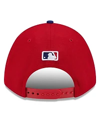 New Era Men's Red Philadelphia Phillies 2025 Mlb Postseason Side Patch 9FORTY Adjustable Hat