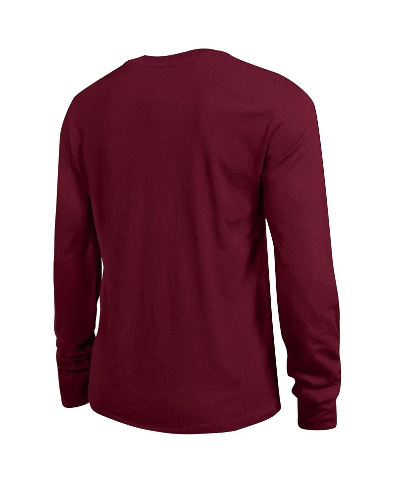 Champion Women's Maroon Virginia Tech Hokies Arch Over Logo Long Sleeve T-Shirt