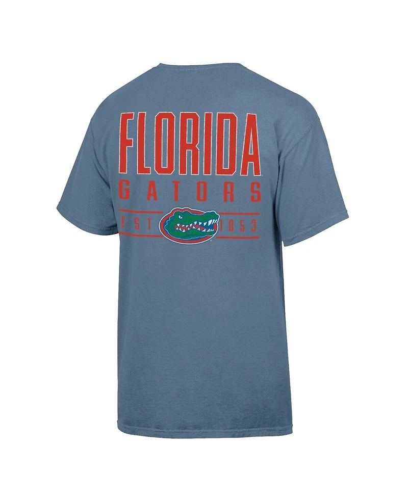 ComfortWash Men's Blue Florida Gators Big Name T-Shirt