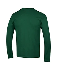 Champion Men's Green Miami Hurricanes Arch Over Logo 2-Hit Long Sleeve T-Shirt