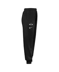 Nike Big Boys and Girls Black Philadelphia 76ers Club Fleece Practice Jogger Pants