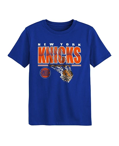 Outerstuff Preschool Blue New York Knicks Hoop Dreams T-Shirt