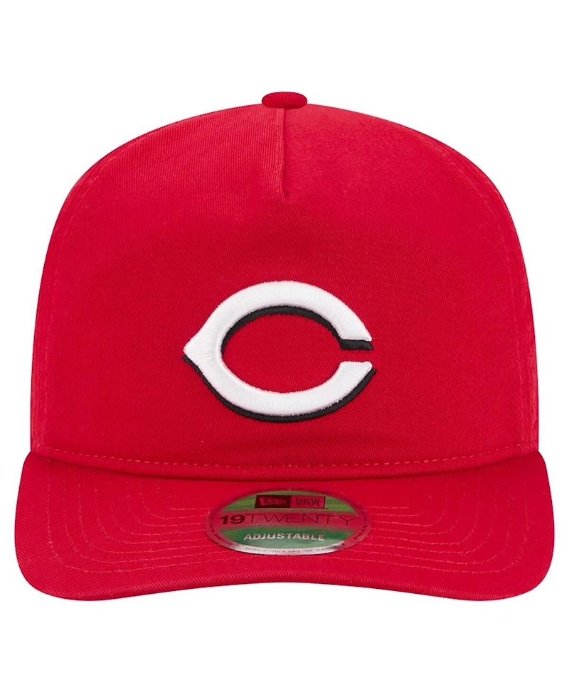 New Era Men's Red Cincinnati Reds Team 19TWENTY Adjustable Hat