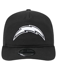 New Era Men's Black/White Los Angeles Chargers 19TWENTY Adjustable Hat