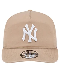 New Era Men's Light Beige New York Yankees Cam 19TWENTY Adjustable Hat