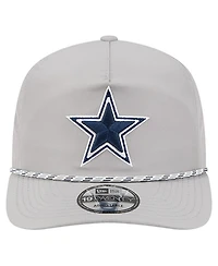 New Era Men's Gray Dallas Cowboys Rope 19TWENTY Hat