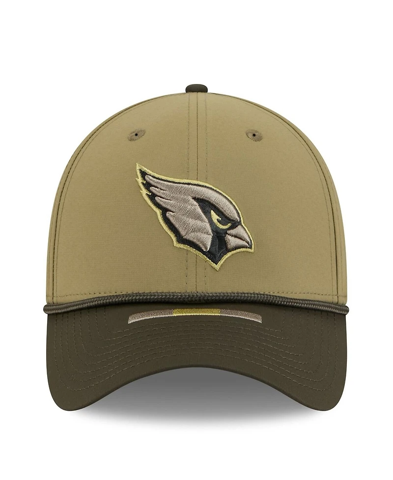 New Era Men's Green/Dark Green Arizona Cardinals 2025 Salute to Service 39THIRTY Flex Hat