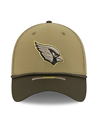 New Era Men's Green/Dark Green Arizona Cardinals 2025 Salute to Service 39THIRTY Flex Hat