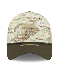 New Era Men's Camo/Dark Green Atlanta Falcons 2025 Salute to Service 39THIRTY Flex Hat
