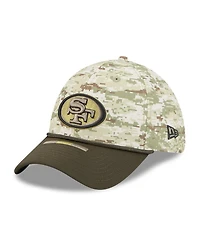 New Era Men's Camo/Dark Green/Dark Green San Francisco 49ers 2025 Salute to Service 39THIRTY Flex Hat