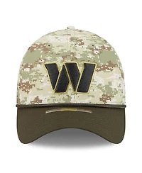 New Era Men's Camo/Dark Green/Dark Green Washington Commanders 2025 Salute to Service 39THIRTY Flex Hat