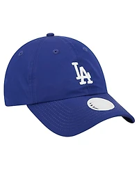 New Era Women's Royal Los Angeles Dodgers Team Pony Tail 9FORTY Flex Hat