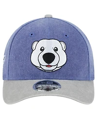 New Era Men's Blue/Gray Toronto Maple Leaf's Mascot 2-Tone 9FORTY Adjustable Hat