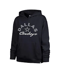 '47 Brand Women's Navy Dallas Cowboys Whirlwind Naomi Pullover Hoodie