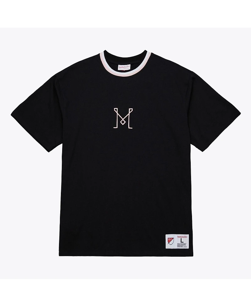 Mitchell & Ness Black Inter Miami Cf Playmaker T-Shirt