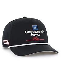 '47 Brand Men's Black Richard Childress Racing Goodwrench Service Plus Hitch Rope Adjustable Hat