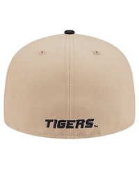 New Era Men's Khaki Missouri Tigers Two-Tone 59FIFTY Fitted Hat