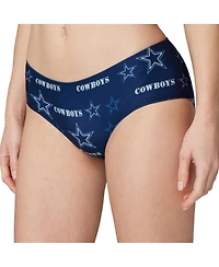 Concepts Sport Women's Navy Dallas Cowboys Mosaic Allover Print Knit Panty