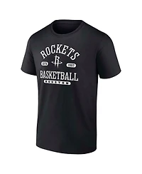 Fanatics Men's Black Houston Rockets Calling Plays T-Shirt