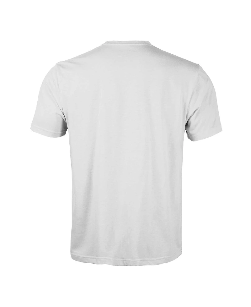 LevelWear Men's White Utah Hockey Club Richmond Etched T-Shirt