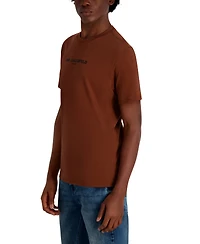 Karl Lagerfeld Paris Men's Core Short Sleeve Crewneck Logo T-Shirt