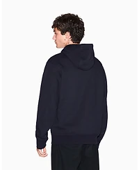 A|X Armani Exchange Men's Sherpa Lined Full Zip Hoodie Sweatshirt