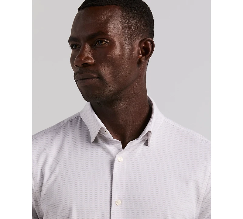 Perry Ellis Men's Long Sleeve Button-Down Shirt