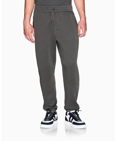 A|X Armani Exchange Men's Grosgrain Logo Fleece Pants