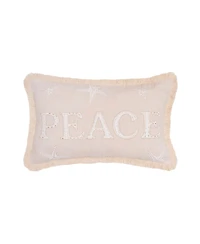 Gold Coast Peace Throw Pillow, 14" x 22"