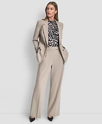 Dkny Women's Double Breasted Long Sleeves Jacket