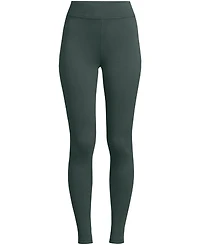Lands' End Plus High Rise Serious Sweats Fleece Lined Pocket Leggings