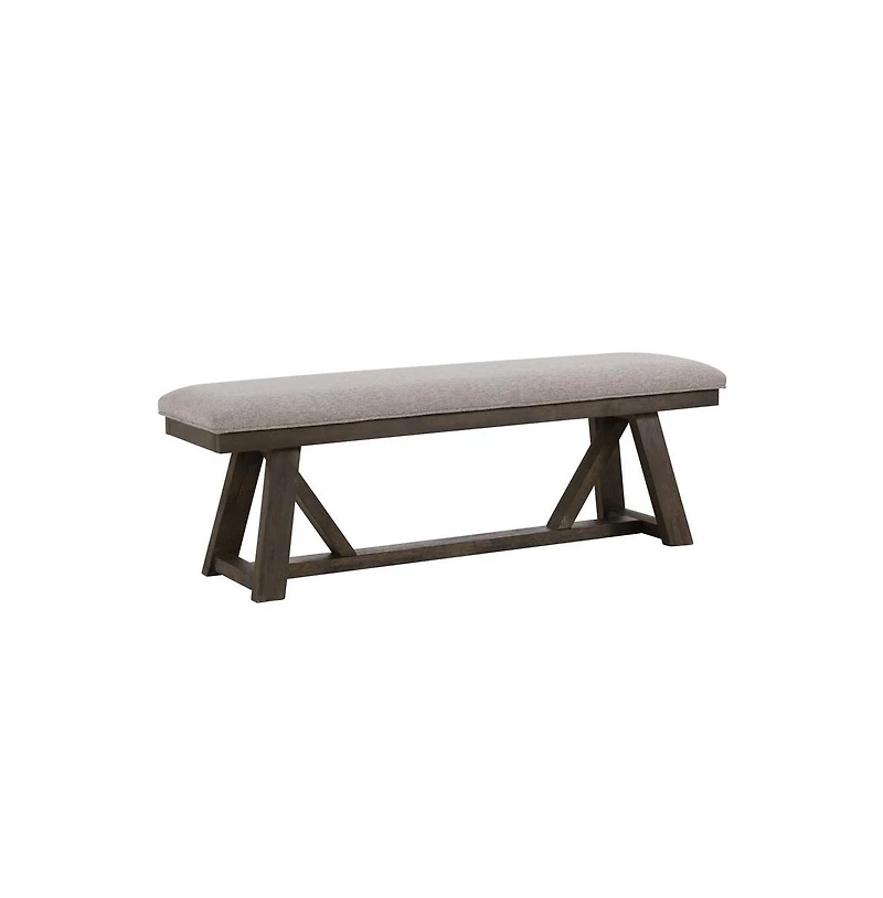 Intercon Backless Bench, 59"" in Reclaimed Chevron