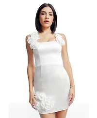 Dress the Population Women's Carrie Square Neck Dress