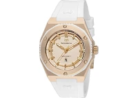 Technomarine Women's Tm-416080 Coral Quartz Gold Dial Watch