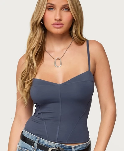 Edikted Women's Katanya Lace Up Top