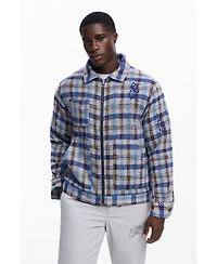 Desigual Men's Checkered jacket with pockets