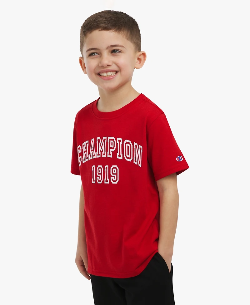 Champion Toddler & Little Boys 4T-7 2-Piece T-Shirt and Jogger Pants Set