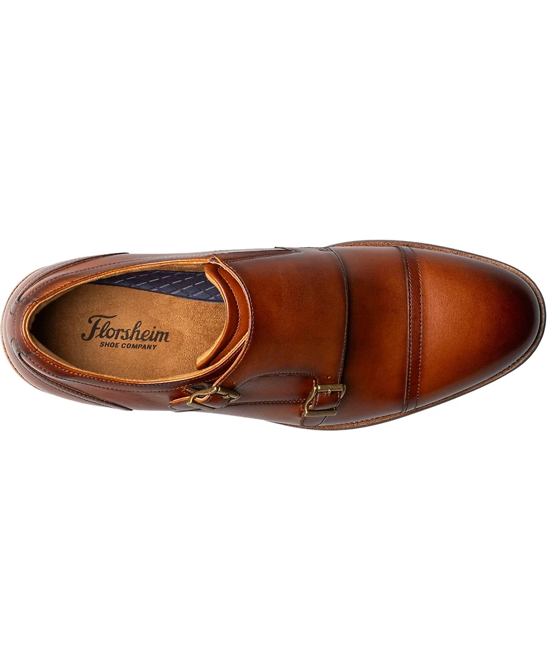 Florsheim Men's Ruvo Cap Toe Double Buckle Shoes