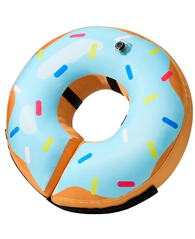 Bencmate Inflatable Dog Cone Collar Alternative Soft Recovery Donut ECollar